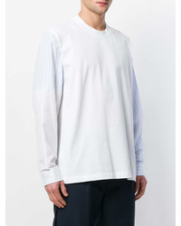 Sweat-shirt blanc Cédric Charlier