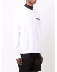 Sweat-shirt blanc Moschino