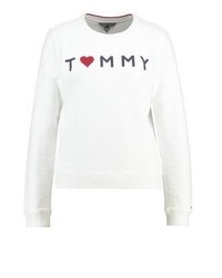 Sweat-shirt blanc Tommy Hilfiger