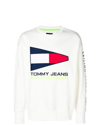 Sweat-shirt blanc Tommy Jeans