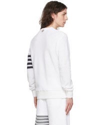 Sweat-shirt blanc Thom Browne