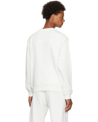 Sweat-shirt blanc Dries Van Noten