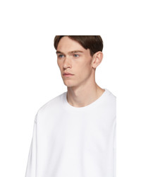 Sweat-shirt blanc Thom Browne