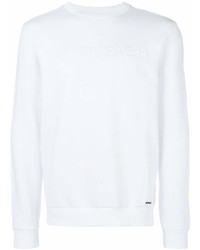 Sweat-shirt blanc Woolrich