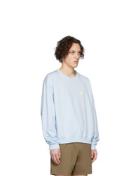 Sweat-shirt bleu clair Martin Asbjorn