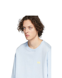 Sweat-shirt bleu clair Martin Asbjorn