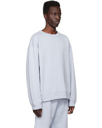 Sweat-shirt bleu clair Dries Van Noten