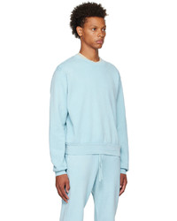 Sweat-shirt bleu clair John Elliott