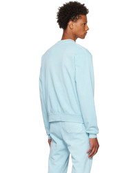 Sweat-shirt bleu clair John Elliott