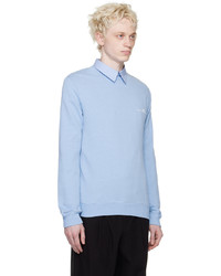 Sweat-shirt bleu clair A.P.C.