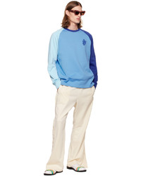 Sweat-shirt bleu clair JW Anderson