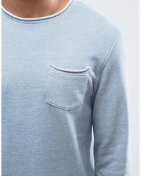 Sweat-shirt bleu clair Esprit
