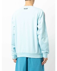 Sweat-shirt bleu clair Moschino