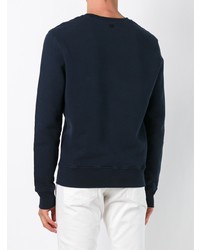 Sweat-shirt bleu marine AMI Alexandre Mattiussi