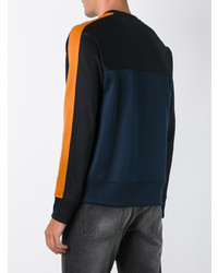 Sweat-shirt bleu marine AMI Alexandre Mattiussi