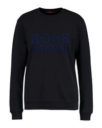 Sweat-shirt bleu marine Hugo Boss