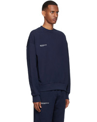 Sweat-shirt bleu marine PANGAIA