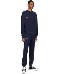 Sweat-shirt bleu marine PANGAIA