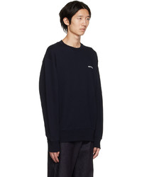 Sweat-shirt bleu marine Norse Projects