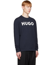 Sweat-shirt bleu marine Hugo