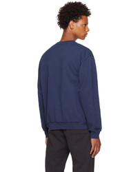 Sweat-shirt bleu marine Sporty & Rich