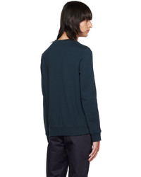 Sweat-shirt bleu marine A.P.C.