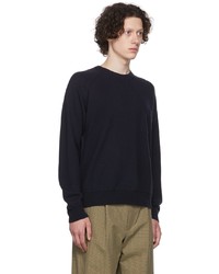 Sweat-shirt bleu marine Officine Generale