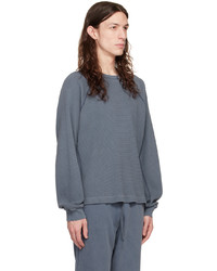 Sweat-shirt bleu marine John Elliott