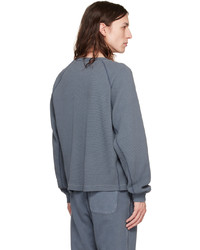 Sweat-shirt bleu marine John Elliott