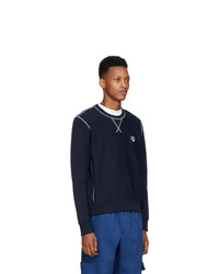 Sweat-shirt bleu marine Kenzo