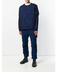 Sweat-shirt bleu marine G-Star Raw Research