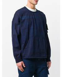 Sweat-shirt bleu marine G-Star Raw Research