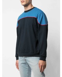 Sweat-shirt bleu marine Supreme