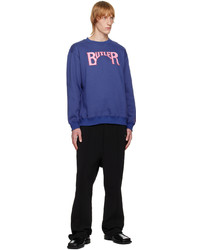 Sweat-shirt bleu BUTLER SVC