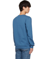 Sweat-shirt bleu A.P.C.