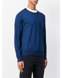Sweat-shirt bleu Canali
