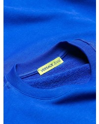 Sweat-shirt bleu Versace Jeans