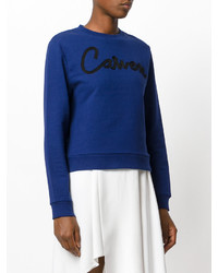 Sweat-shirt bleu Carven