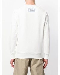 Sweat-shirt brodé blanc Lc23