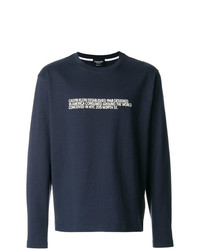 Sweat-shirt brodé bleu marine Calvin Klein 205W39nyc