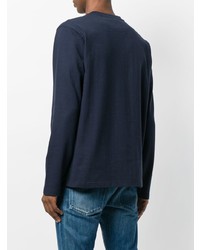 Sweat-shirt brodé bleu marine Calvin Klein 205W39nyc