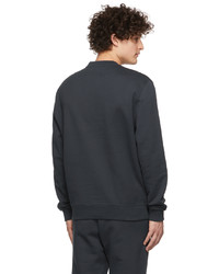 Sweat-shirt brodé gris foncé Axel Arigato