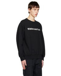 Sweat-shirt brodé noir thisisneverthat