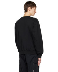 Sweat-shirt brodé noir thisisneverthat