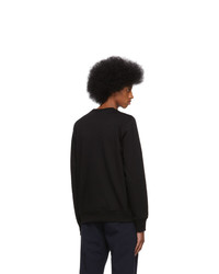 Sweat-shirt brodé noir Ps By Paul Smith