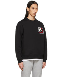 Sweat-shirt brodé noir Burberry