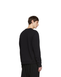 Sweat-shirt brodé noir Kenzo