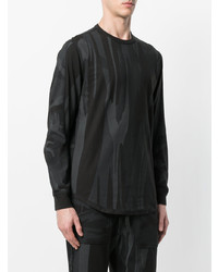 Sweat-shirt camouflage noir Maharishi