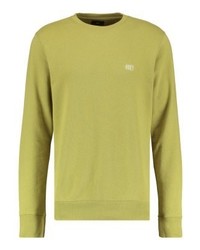Sweat-shirt chartreuse Obey Clothing