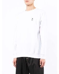 Sweat-shirt en polaire blanc Izzue